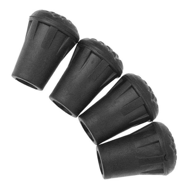 Hiking Stick Trekking Pole Set Pole Pad Rubber Tip Ends To Exchange For All Common Walking Hiking Sticks
