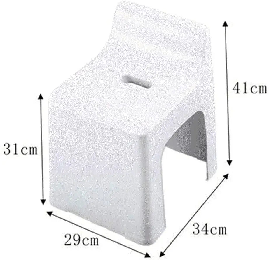 Bathroom Stool-Take It Along in Bedroom, Kitchen, Bathroom and Living Room Great For