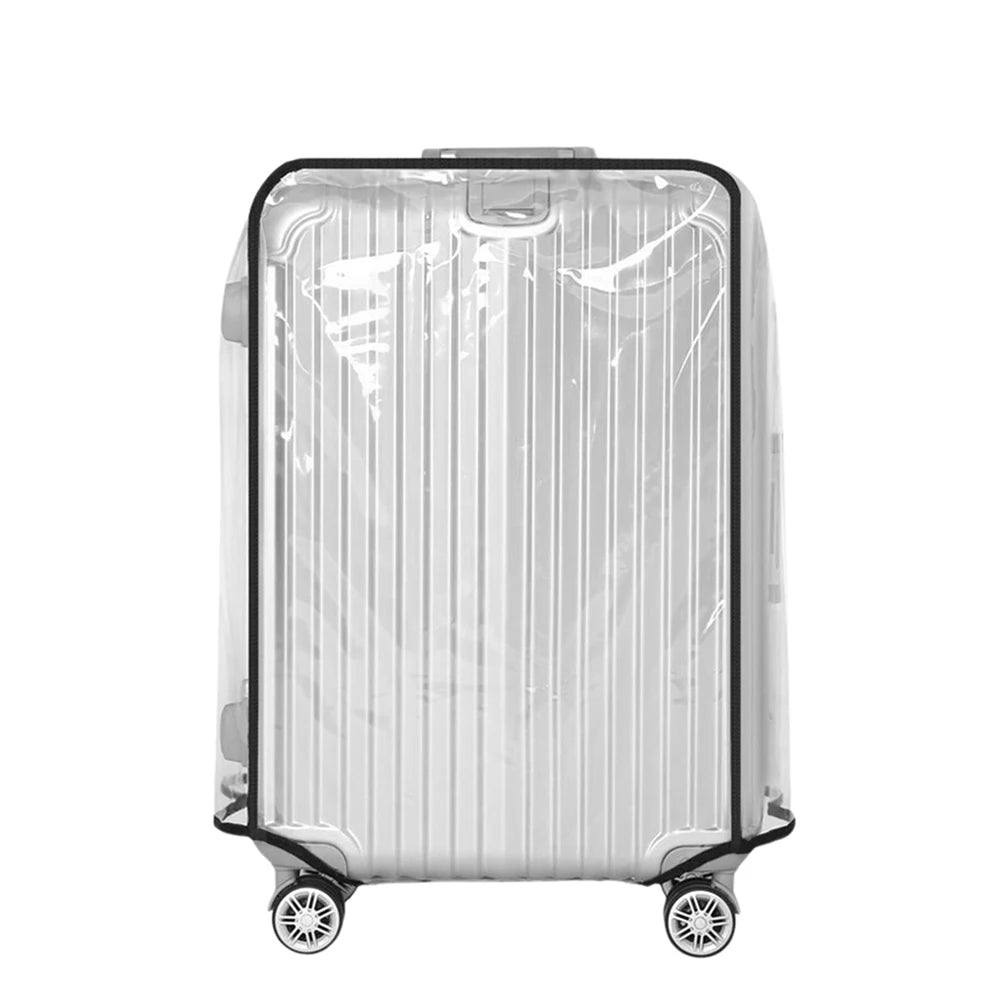 20-30inch Clear Suitcase Cover Protector Transparent Travel Luggage Protector PVC Suitcase Cover Protectors for Wheeled Suitcase