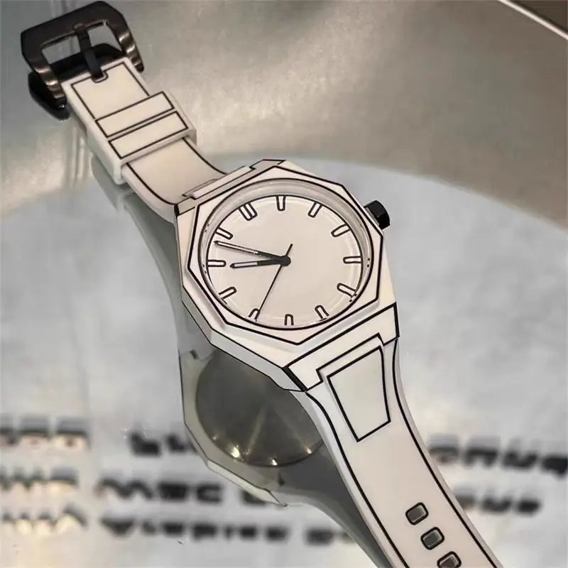 Men’s Quartz Watches for Men Luxury Wristwatches Male Movement Watch Comic Style Waterproof Sports Boy Clock 2025 Design