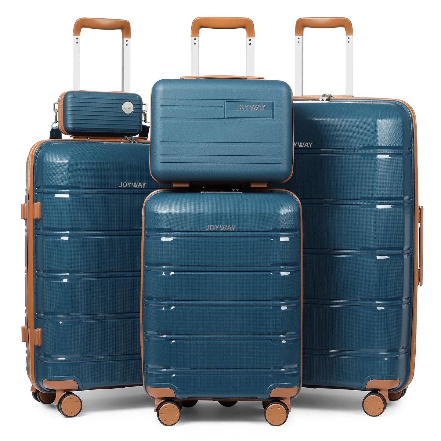 Joyway Travel Luggage Sets, Stylish Carry On Checked Suitcase Set,Sturdy Durable Scratch-resistant,TSA Lock,Spinner Wheels