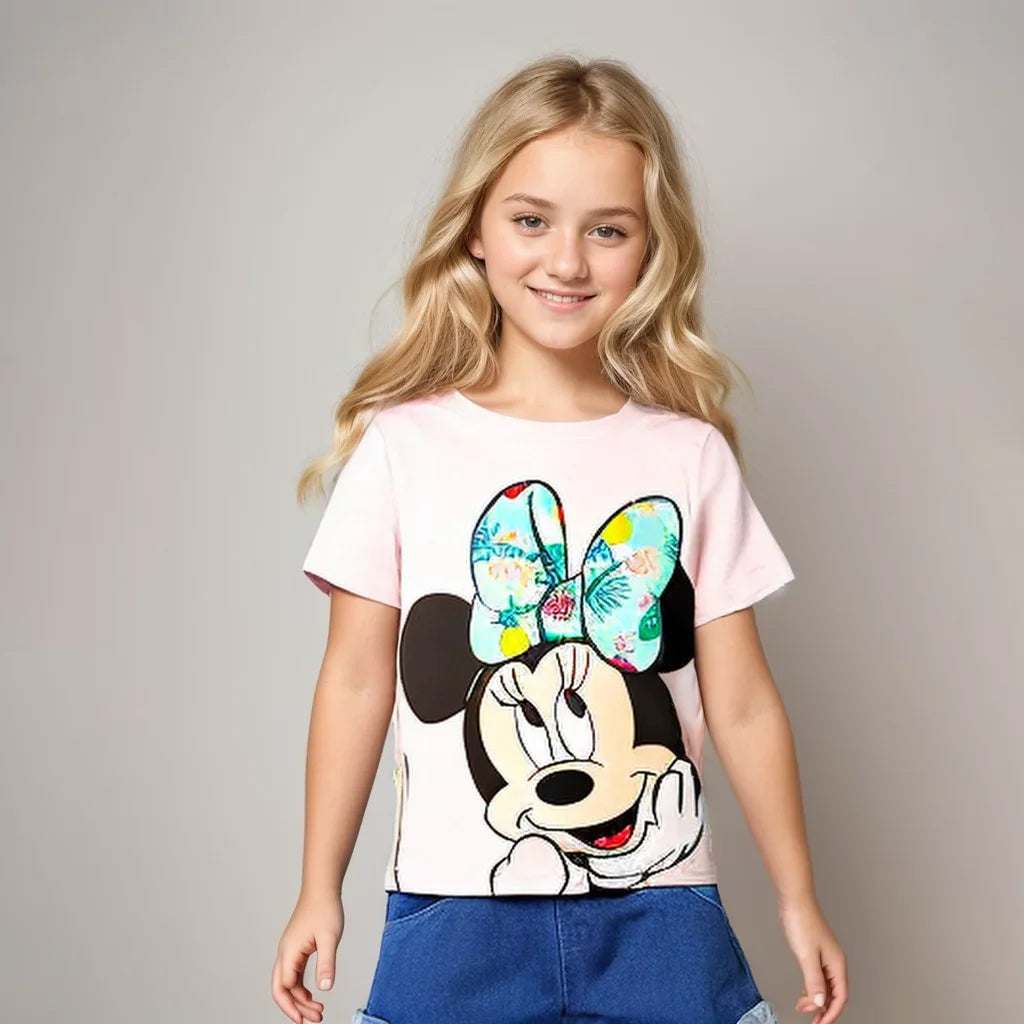 Baby Girl T-shirt Summer Toddler Boys Tops Tees Fashion Short Sleeve Kids Tops Tees Child Clothes