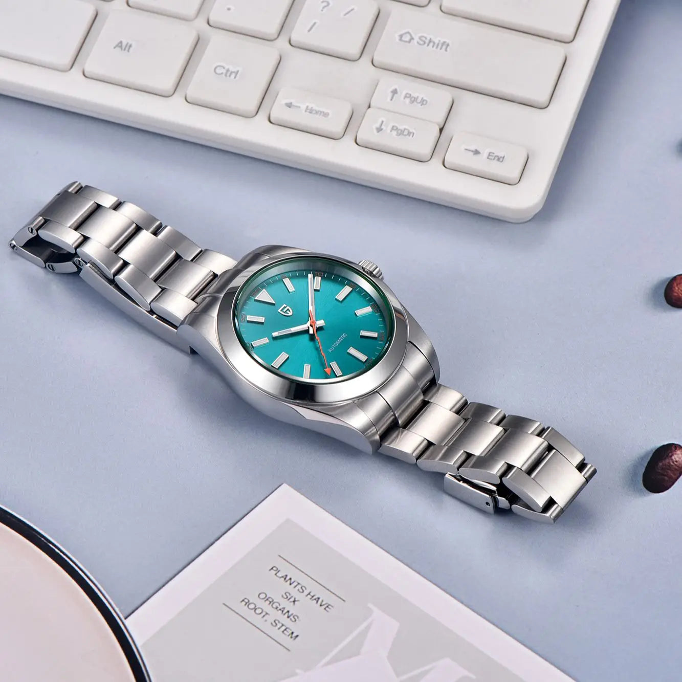 PAGANI DESIGN Diving Wristwatches NH35 Mechanical Automatic Watch For Men Luxury Man Watch Sapphire Business Gift Reloj Hombre