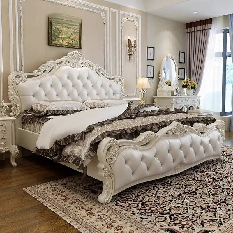 Multifunctional Storage Double Bed European Minimalist Camping Pliable Double Bed Luxury Modern Camas De Dormitorio Furniture