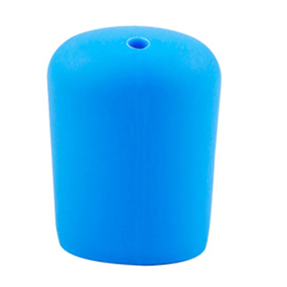 Fishing Rod End Cap Fishing Rod Handle Protective Case Silicone Lure Rod Bottom Protector Fishing Accessories