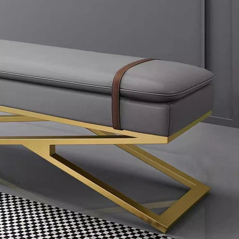 Bathroom Luxury Shoes Bench Nordic Makeup Bedroom Stool Living Room Entrance Design Meuble Design Decoration