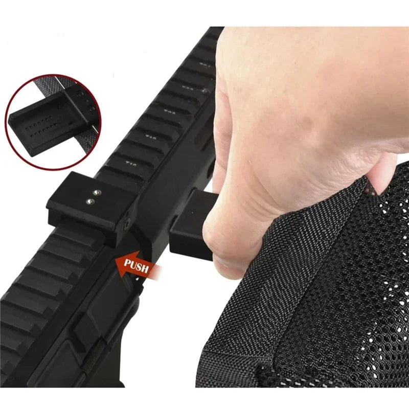 Nylon Hunting Bullet Shell Bag Military Gear Ammo Brass Shell Catcher Mesh Trap