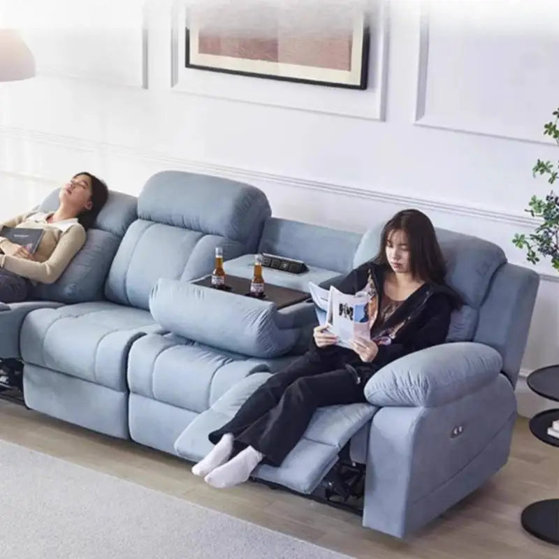 Aesthetic Minimalist Living Room Sofas Exterior Multifunctional Modern Luxury Sofas Lounge Foldable Woonkamerkasten Furniture