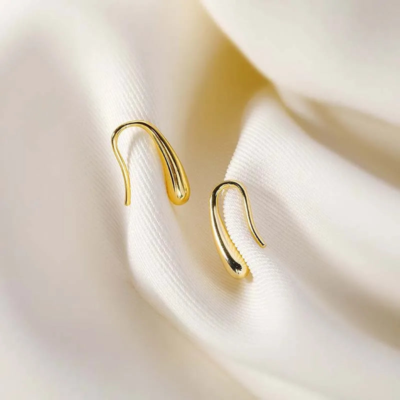 2025 Fashion Silver Color Cross Star Zircon Stud Earrings for Women Girl Korean Four-Pointed Star Personality Earrings Jewellery