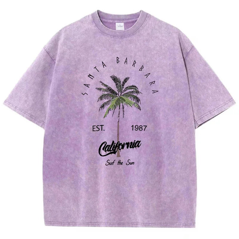 Men's Printed T-shirt Soft and Fashionable T-shirt Breathable Clothing Regular T-shirt High-quality Comfortable Top