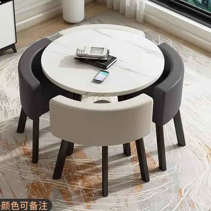 Storage, Dining Table,holddining Table Set  Store, Shop, Negotiation, Comedor Compacto Reception, Round Table