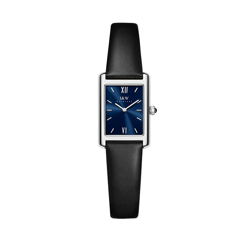 Zegarek Damski Switzerland Made Quartz Watch for Women IW Fashion Women's Watches Sapphire Leather Waterproof Lady Dress Watch