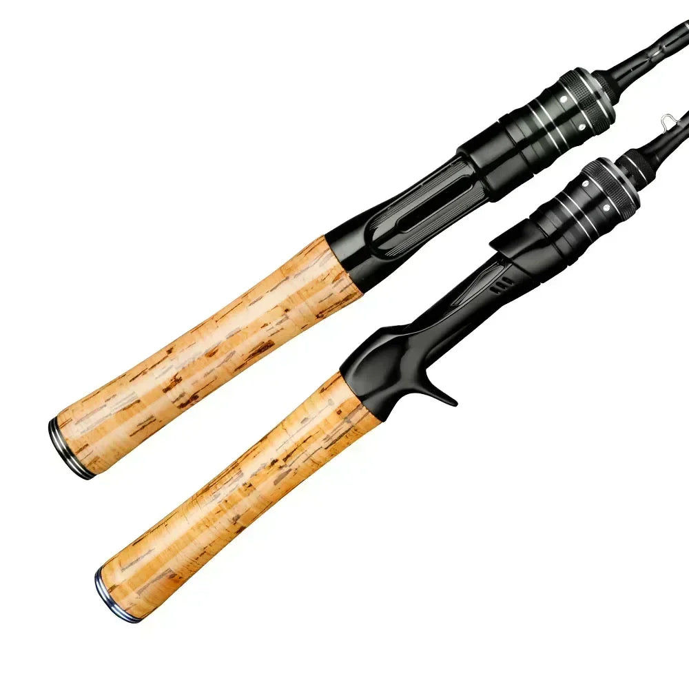 Fishing Rod Carbon Fiber 150cm 168cm 180cm  UL Tip Lure Fast Ultra light Spinning Casting Rod for Trout