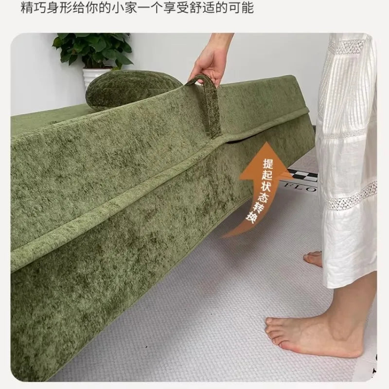 Living Room Sofas Vacuum Compression Sofa Pure Sponge Single Multifunctional Foldable Special Shaped Sofa Bed Furniture