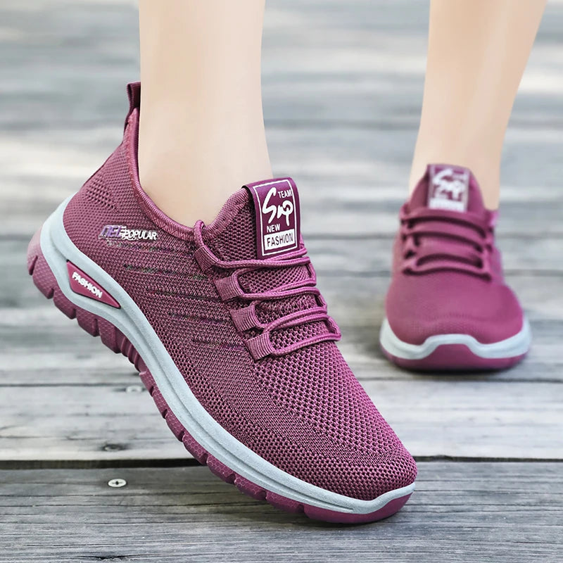 women shoes，sneakers for women，women's summer sneakers，sneaker Breathable Mesh  Soft Sole Fashion，sale shoes with free shipping