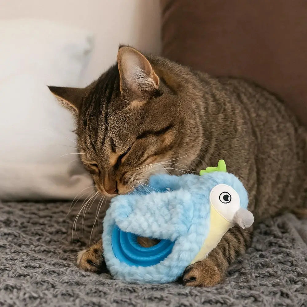 Pet Supplies Bite Resistant Dog Leaking Food Toy Animal Shape Wear-resistant Pet Training Toys Plush TPR Pet Sounds Toys Outdoor