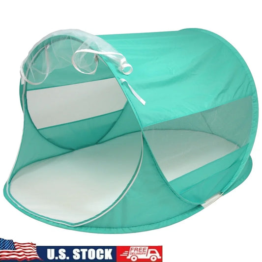 Pop Up Shade Dome Tent Outdoor Sun Shelter Family Camping Easy Set Up Lightweight Portable with Mesh Panels Bug Protection