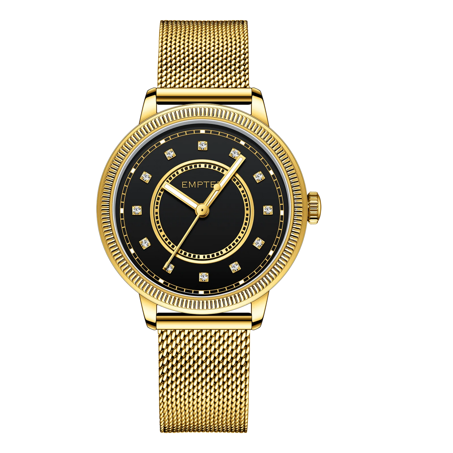 Womens Watches Crystal Accented Dial Ladies Watches for Women Waterproof Analog Classic Fashion Dress Quartz Womens Wrist Watch