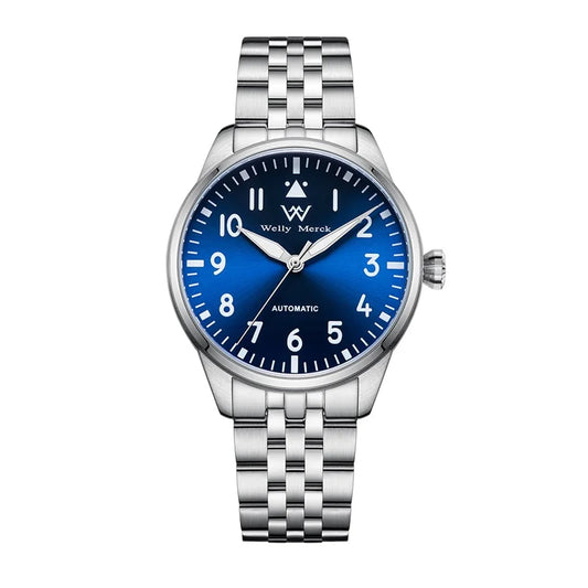 WM Watch Dive Watch Automatic Mechanical Watches 200M Water Resistant Man Men Diving Diver Watch Pilot Series Welly Merck WM165