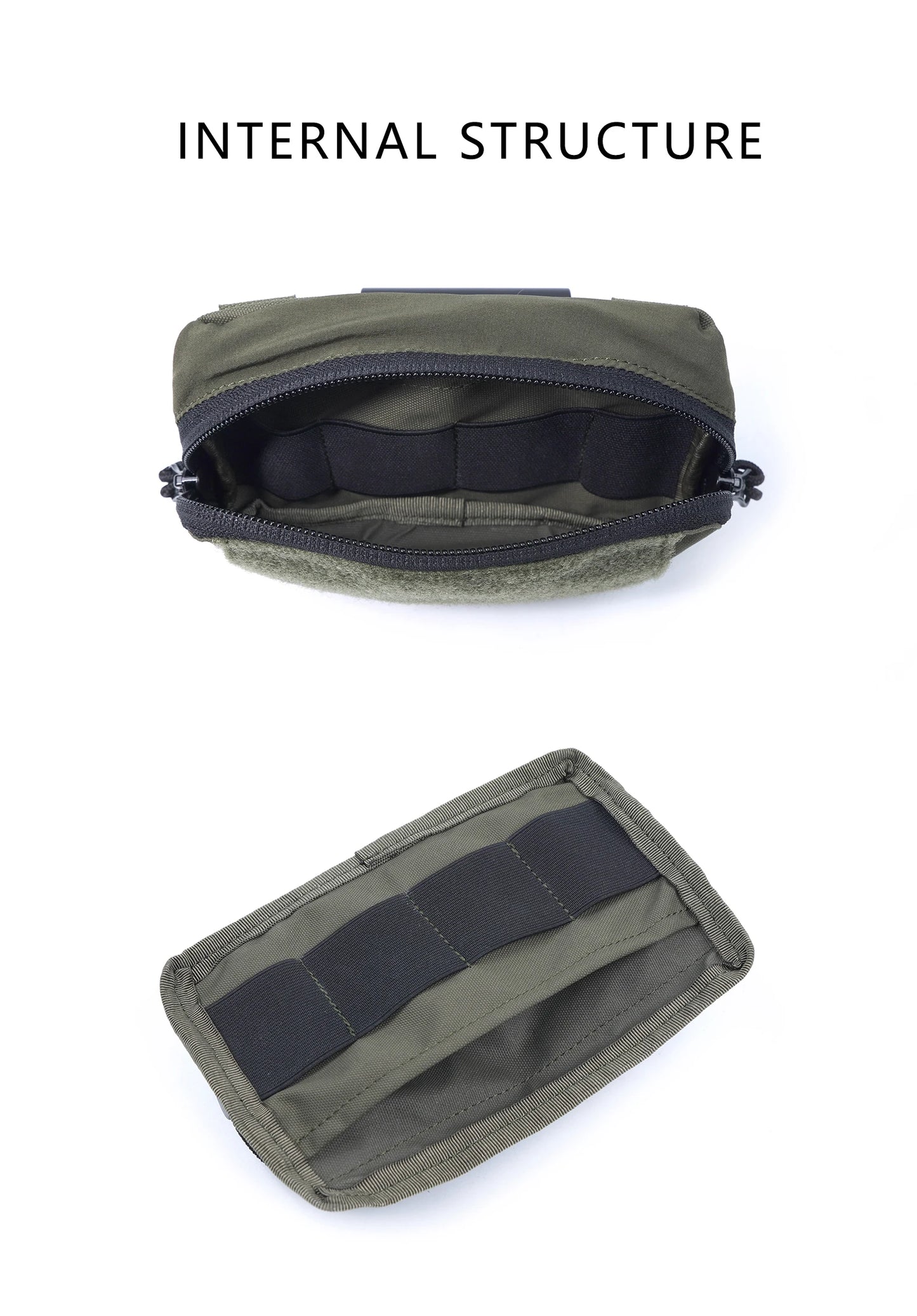 Tactical Hunting Molle Map Pouch Camping Equipment Ferro Concepts Airsoft Edc Bag Admin Panel Camping Accessories Outdoor Sports