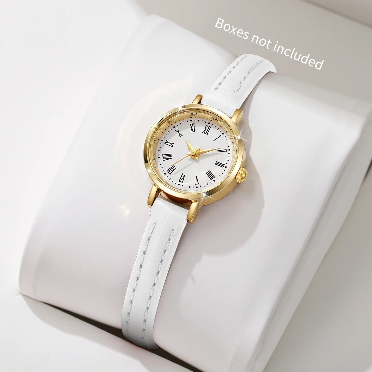 Women Watches Fashion Small Roma Dial Ladies Leather Band Quartz Watch Reloj Mujer Girls Clock Gift