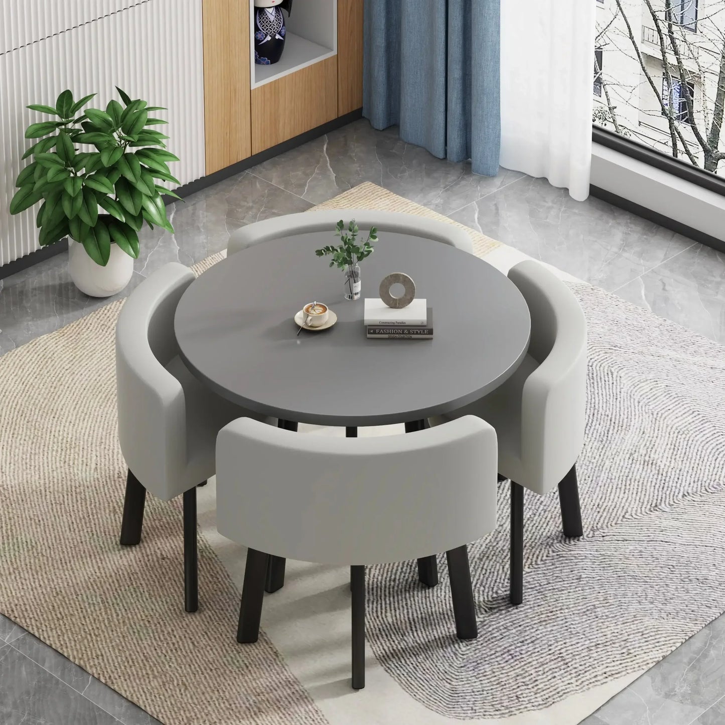 Storage, Dining Table,holddining Table Set  Store, Shop, Negotiation, Comedor Compacto Reception, Round Table