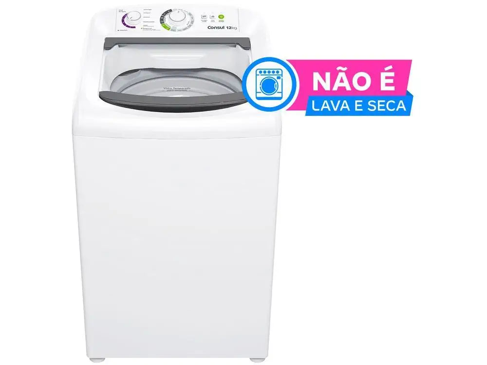 Washing Machine Consul 12kg 16 White Washing Programs CWH12 - 220V