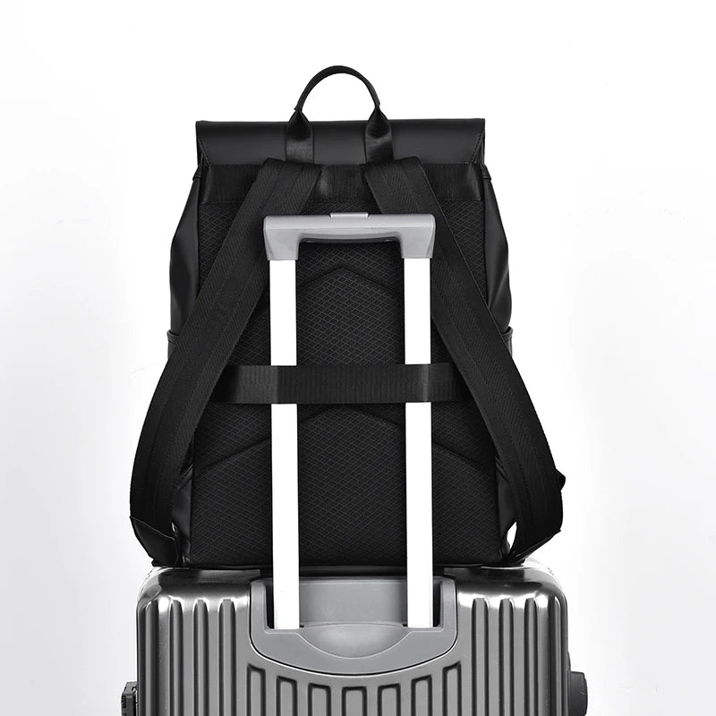 Leisure Business Backpacks For Men New 14-15 inch Laptop Backpack Urban Daily Work Back pack Teens Student Backpack Male Black