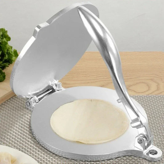 Tortilla Press Maker Aluminum Alloy Manual Pizza Pie Making Tortilla Dough Pressing Tool Homemade Pancake Kitchen Cooking Supply