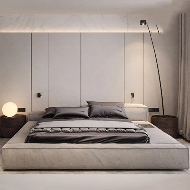 Under Storage Multifunctional Bed Luxury Double Nordic King Size Bed Frame Nightstands Hotel Camas Matrimonial Home Decoration