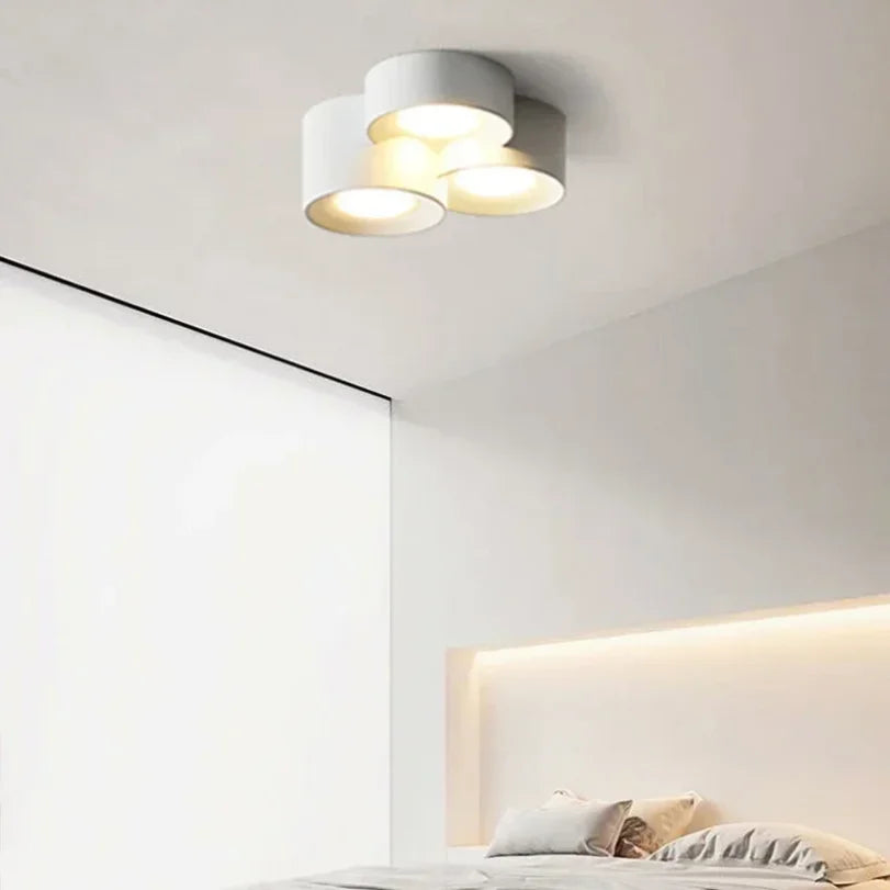 LED Ceiling Mounted Lights for Living Room Bedroom Hallway Corridor Modern Nordic Cylinder Minimalism Indoor Home Decoration