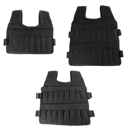 3/15/35kg Weighted Vest Adjustable Workout Equipment Weight Vest for Boxing Training Workout Running Fitness