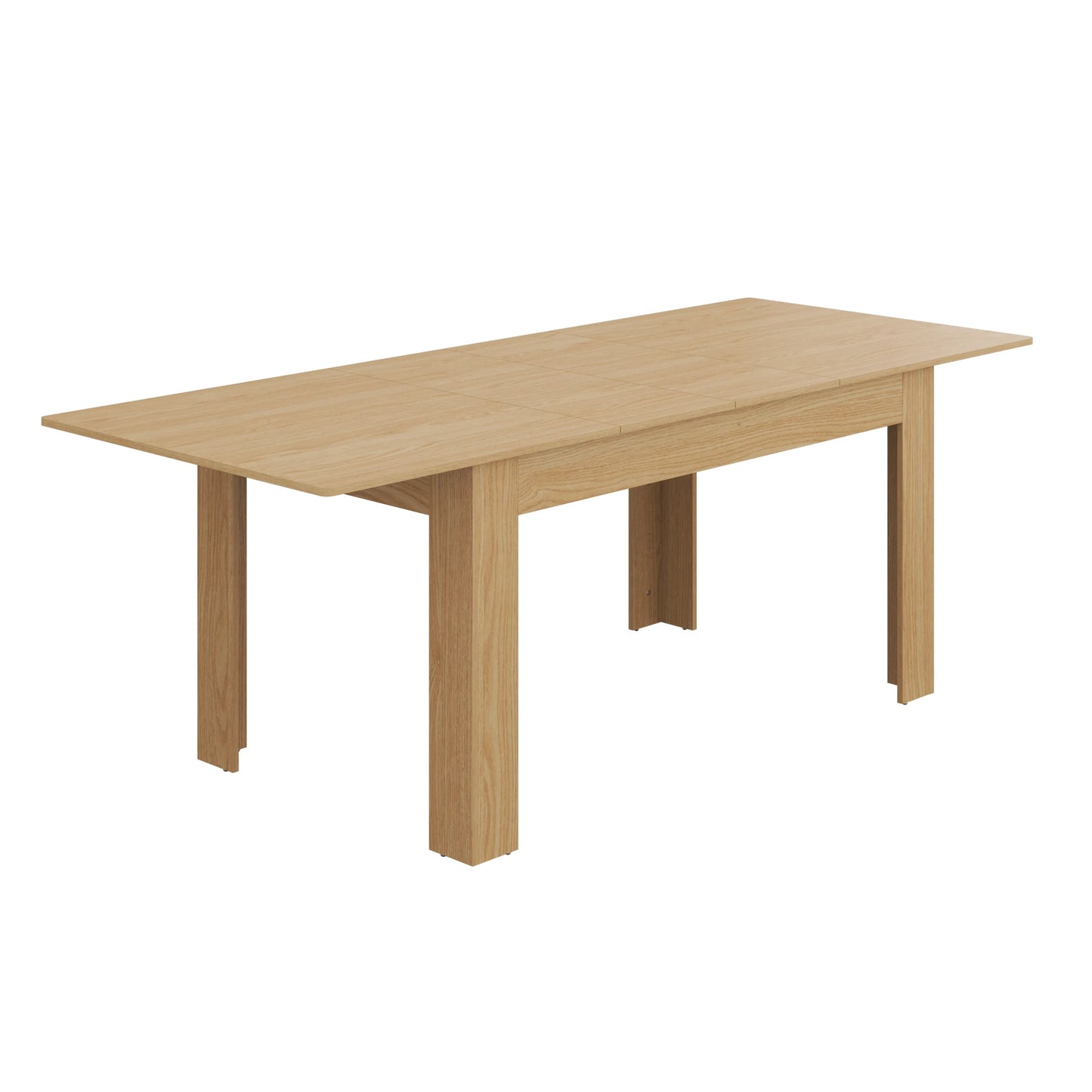 Extendable Dining Table for 6-10 Person, Wooden Dining Room Table, Modern Extendable Table for Gatherings, Meeting for Kitchens