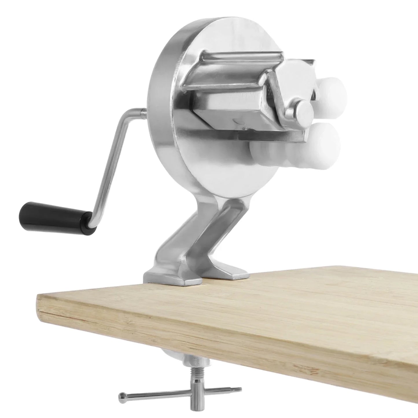 Manual Macaroni Maker Aluminum Alloy Noodle Maker Portable Hand Cranked Pasta Maker Machine For Making Italian Pasta Noodles