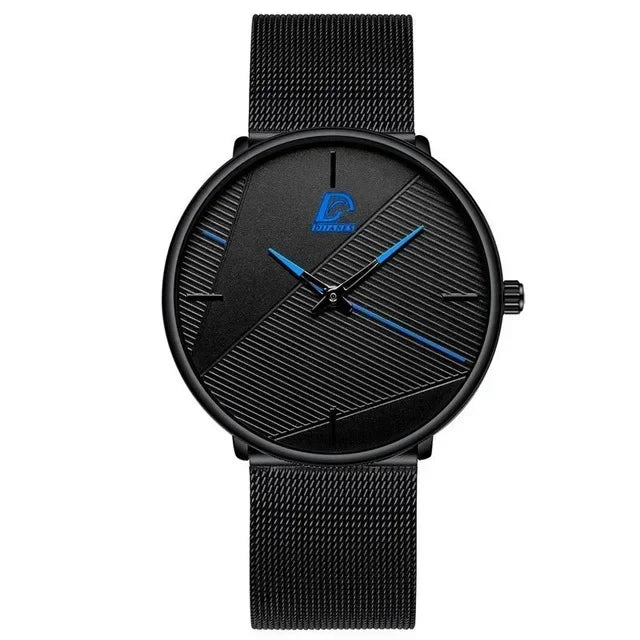 Reloj Hombre Watches Mens Minimalist Men's Fashion Ultra-thin Watch Simple Men Business Quartz Wristwatch Relogio Masculino