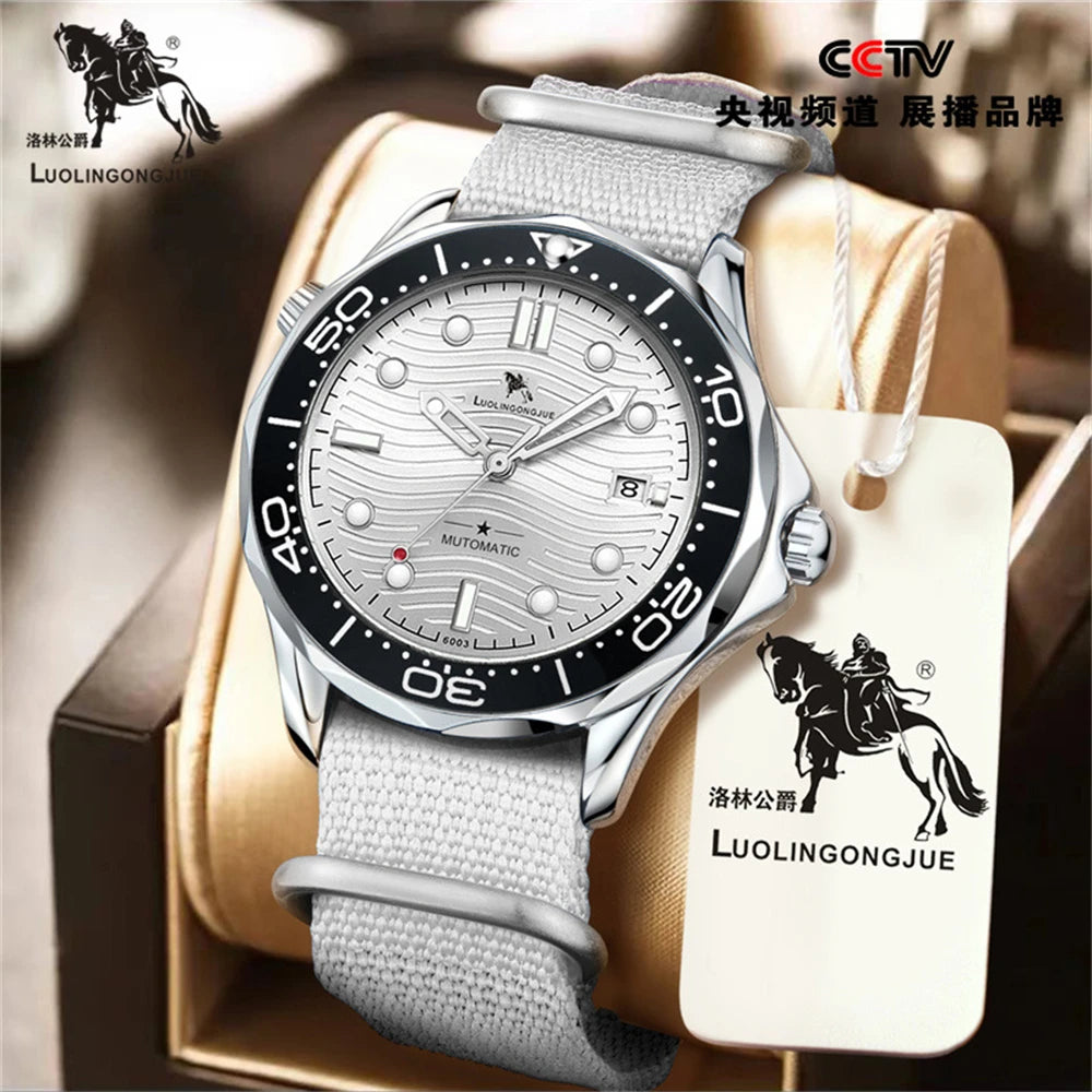 Men's Luxury Brand Business Sport Automatic Mechanical Watches 2025 MM300 NH35 Steel Waterproof Watch For Men WristWatches Clock