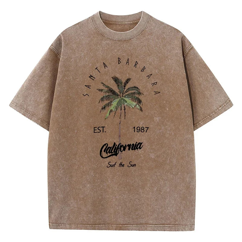 Men's Printed T-shirt Soft and Fashionable T-shirt Breathable Clothing Regular T-shirt High-quality Comfortable Top