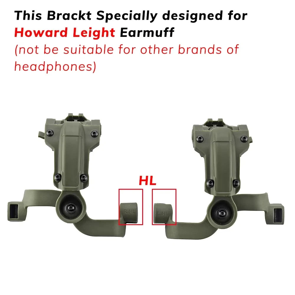 Impact Sport Electronic Shooting Headset Helmet Mounted Ver Hunting Pickup Noise Reduction Hearing Protection Tactical Headset