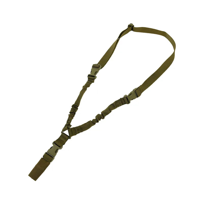 Shot Gun Belt Hunting Accessories Molle Gear Molle Single Point Gun Sling Shoulder Strap Rifle Rope Belt with Metal Buckle