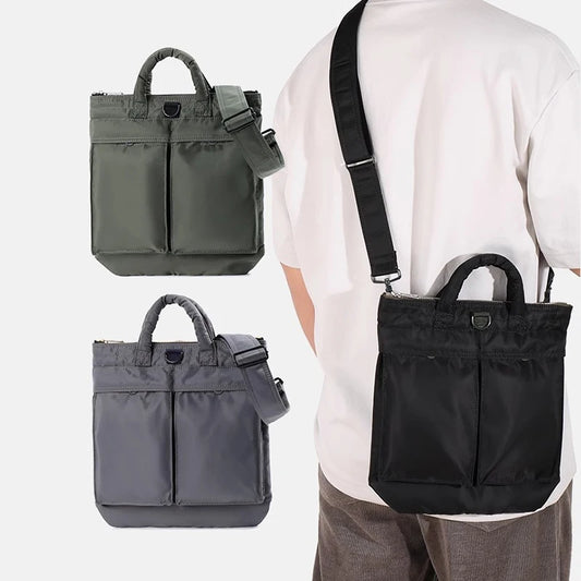 Japanese PX Tanker 2way Helmet Bag Fashion Daily Waist Pack Nylon Cloth Men Single Shoulder Bag Handbag Luxury Bag Waterproof