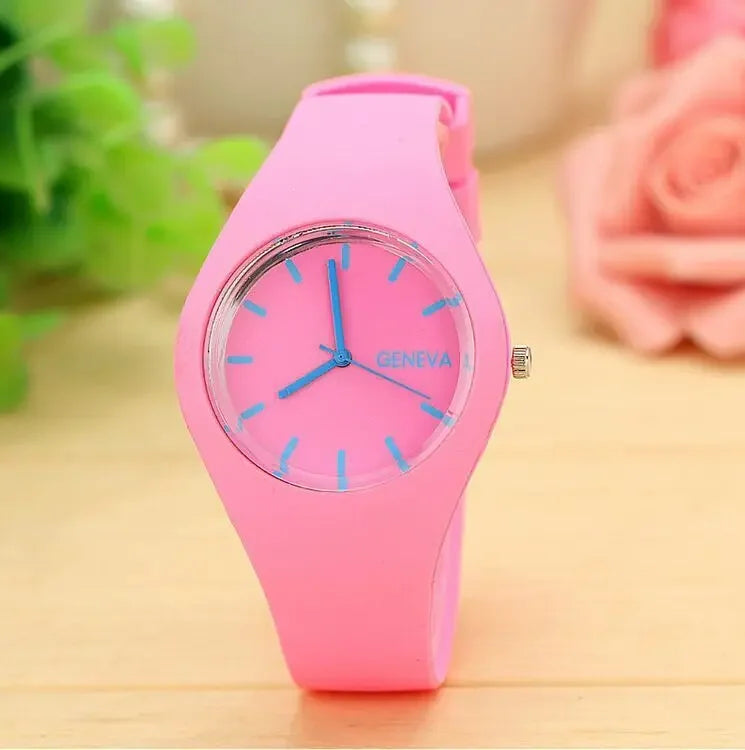 Reloj Mujer 2021 Women's Watches Famous Brand Quartz Watch Women Fashion Casual Sports Silicone Wristwatch Hot Kobiet Zegarka