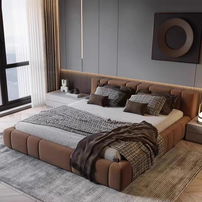 Organizer Bedroom Bed Queen Size Multifuncion King Upholstered Bed Frames Luxury Camas De Matrimonio Dormitorio Furnitures