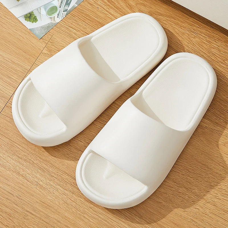 Lightweight Platform Slippers Women Super Soft Non Slip Beach Flip Flops Woman Comfort Couples Indoor Slides Shower Shoes