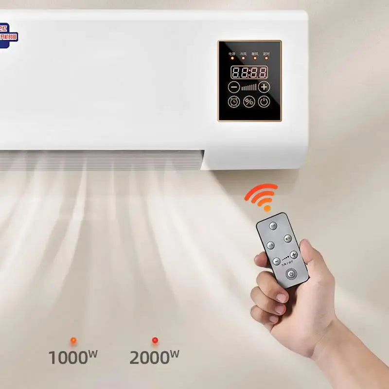 Air Conditioner for Bedroom Ductless AC Wall mounted air cooler Cooling and heating small multifunctional summer cooling device