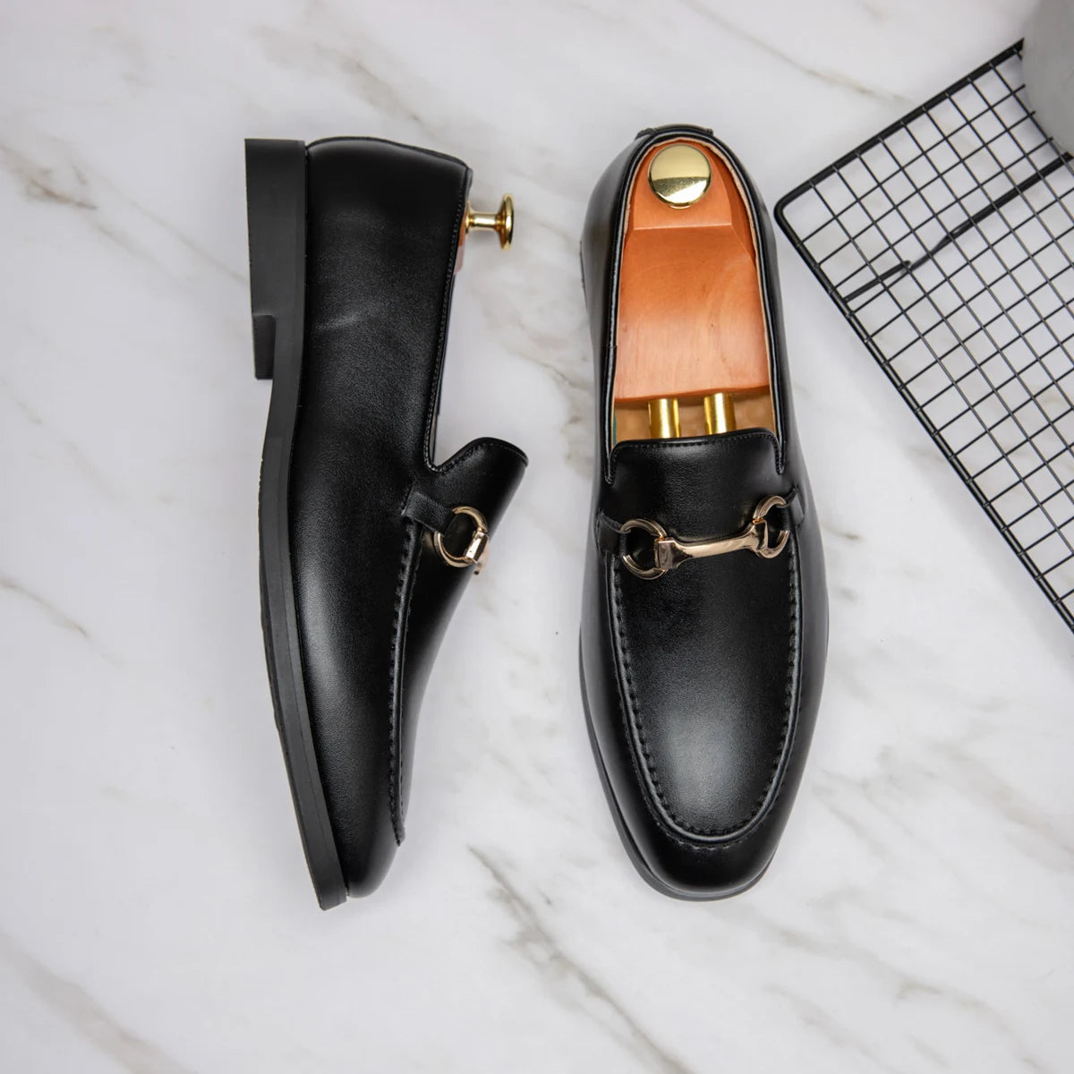 Stylish Trendy Mens Casual Shoes Handmade Summer Loafers Breathable Man Slip on Flats Soft Driving Footwear Business Moccasins