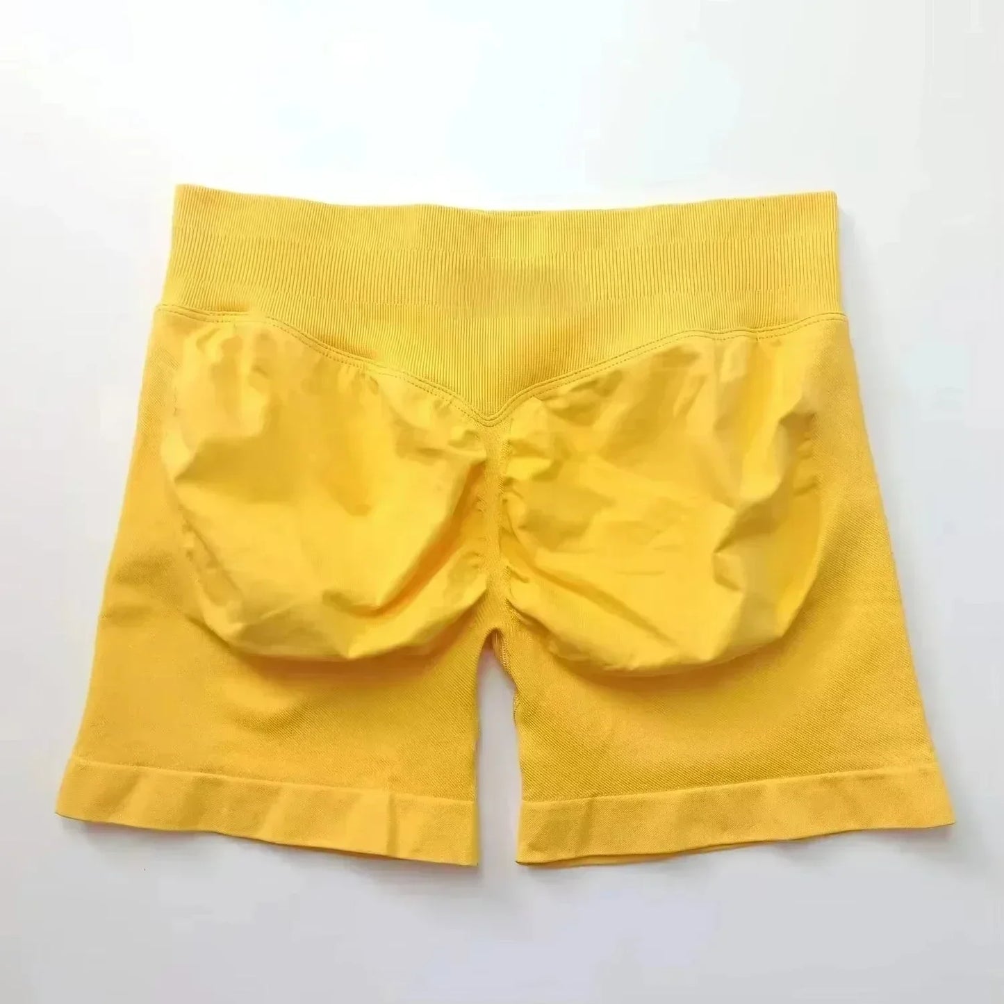 Fitness Shorts Sports Yoga Pants Women's Summer Nude Feeling Peach Hip Pocket High Waist Hip Lifting Quick Drying Yoga Clothes