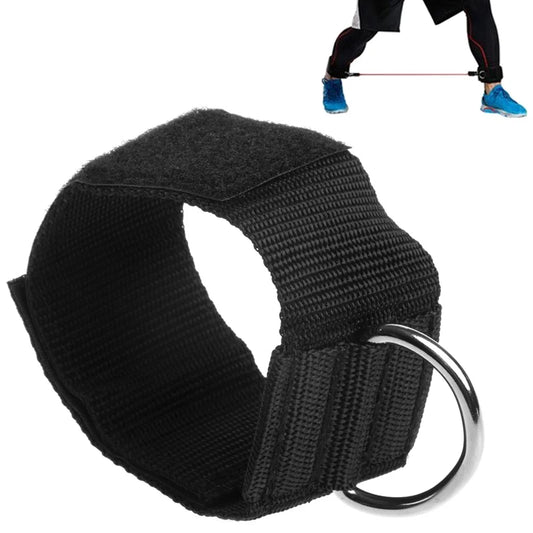 Fitness  D-Ring Ankle Straps Foot Support Adjustable Ankle Protector Gym Leg Pulley with Buckle Sports Feet Guard