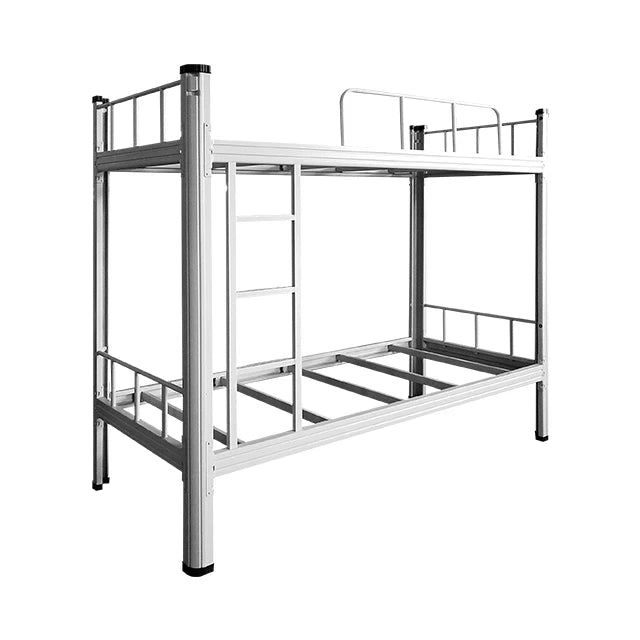 Factory design Metal Frame bed Dormitory Beds double deck bed