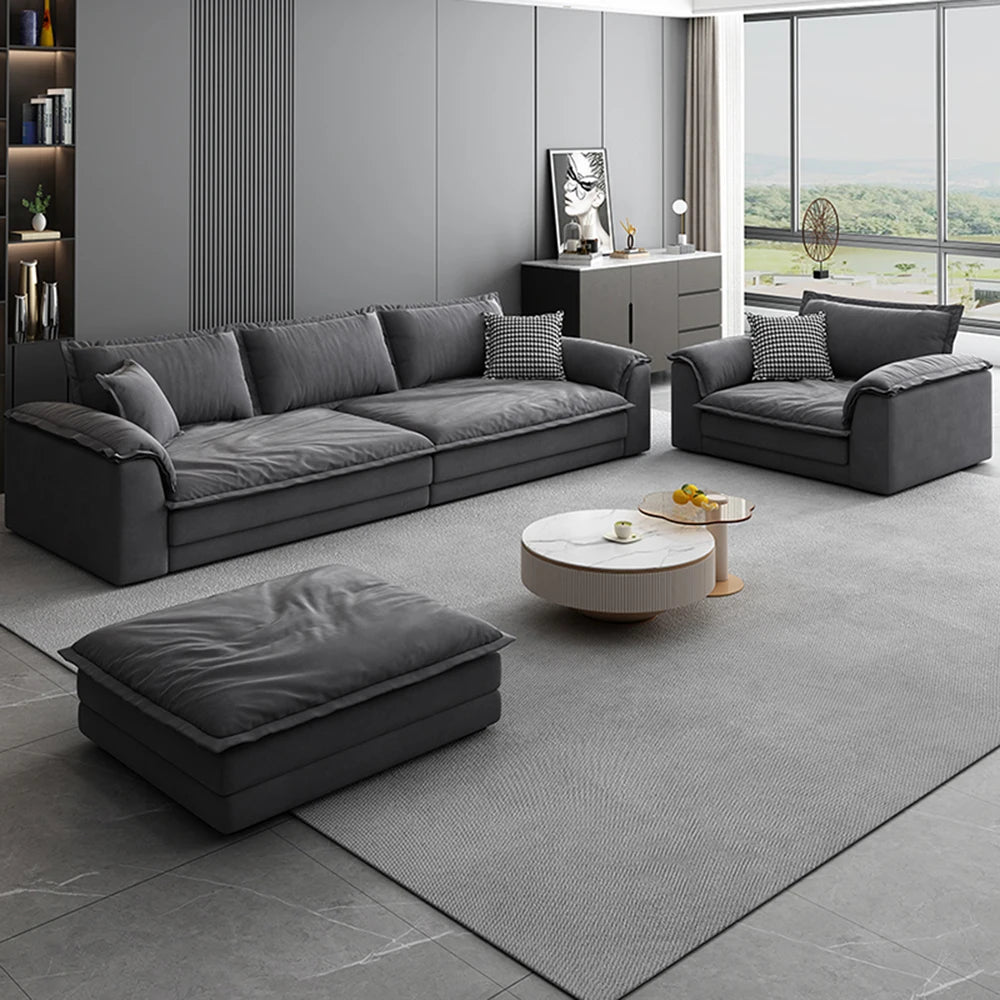 Sectional 3 Seater Sofa Living Room L Shape Arm Rest Corner Office Luxury Sofas Lounge Modern Canape Salon Home Decoration