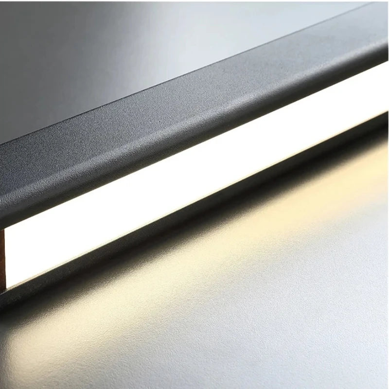 Nordic Simplicity Strip Led Pendant Lights for Dining Table Bar Kitchen Office Designer Chandelier Lamps Indoor Lighting Fixture